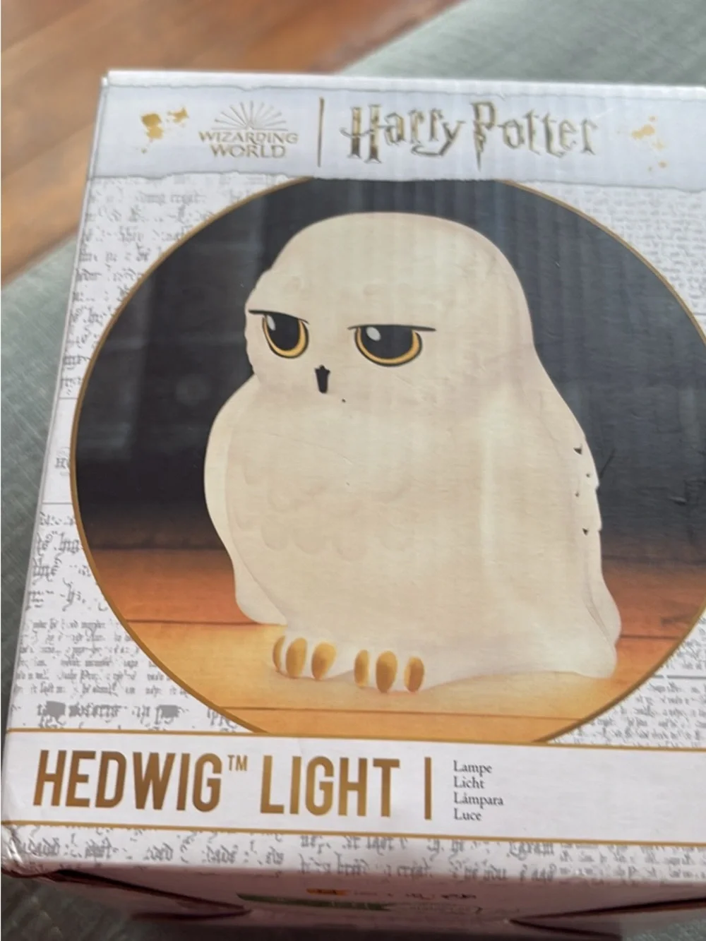 Warner Bros. White Hedwig Owl Lantern